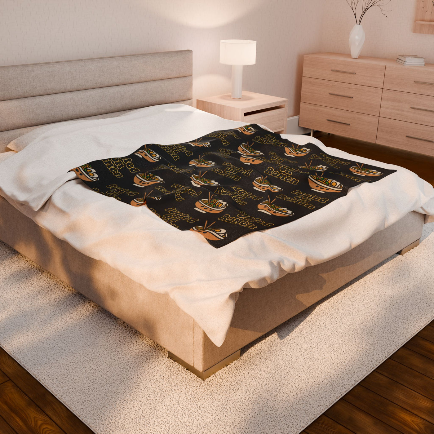 Ramen Blanket for Noodle Addict