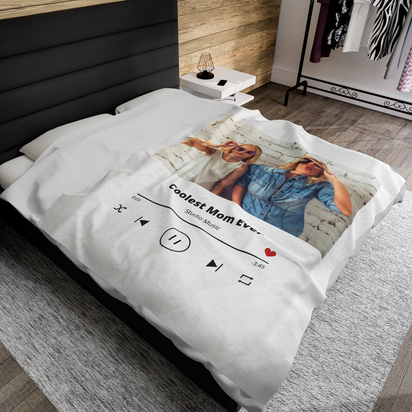 Spotify Theme Blanket - Spotify Favorite Song Theme Blanket