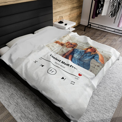 Spotify Theme Blanket - Spotify Favorite Song Theme Blanket