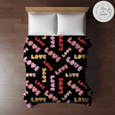 Valentine Name Blanket - Galantine Name Blanket