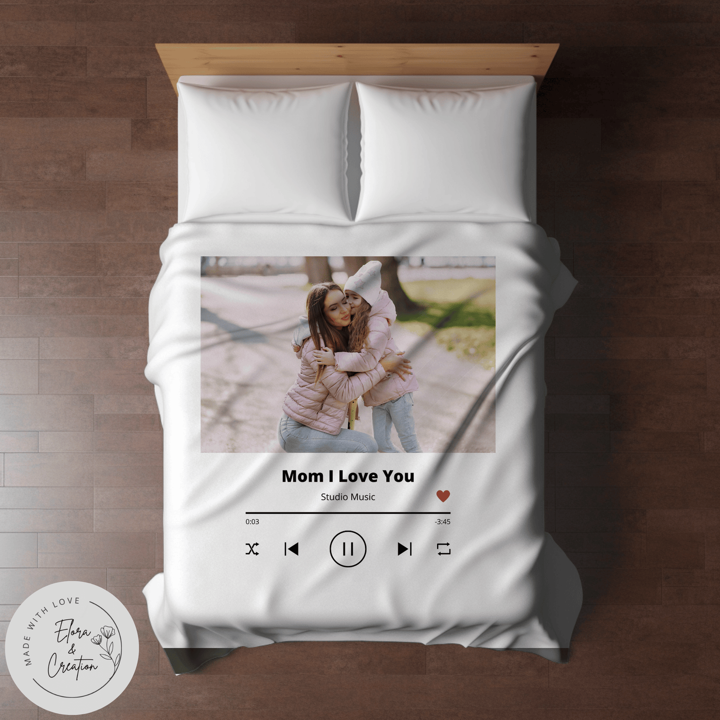 Spotify Theme Blanket - Spotify Favorite Song Theme Blanket