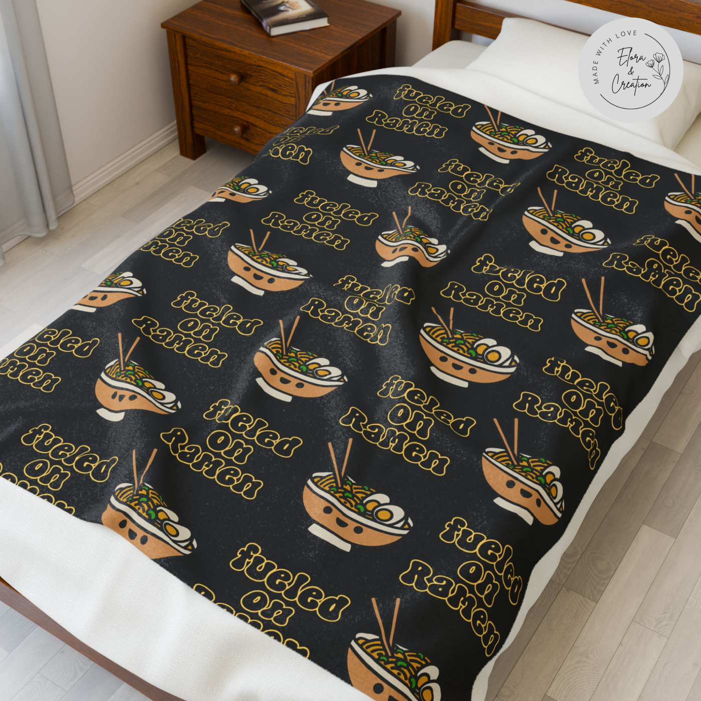 Ramen Blanket for Noodle Addict