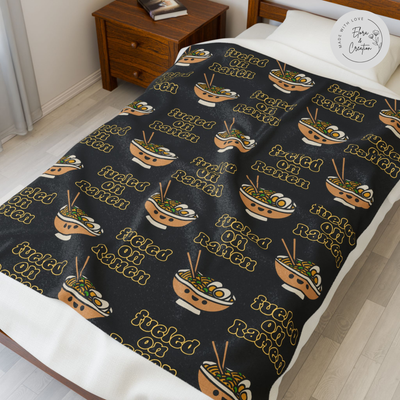 Ramen Blanket for Noodle Addict