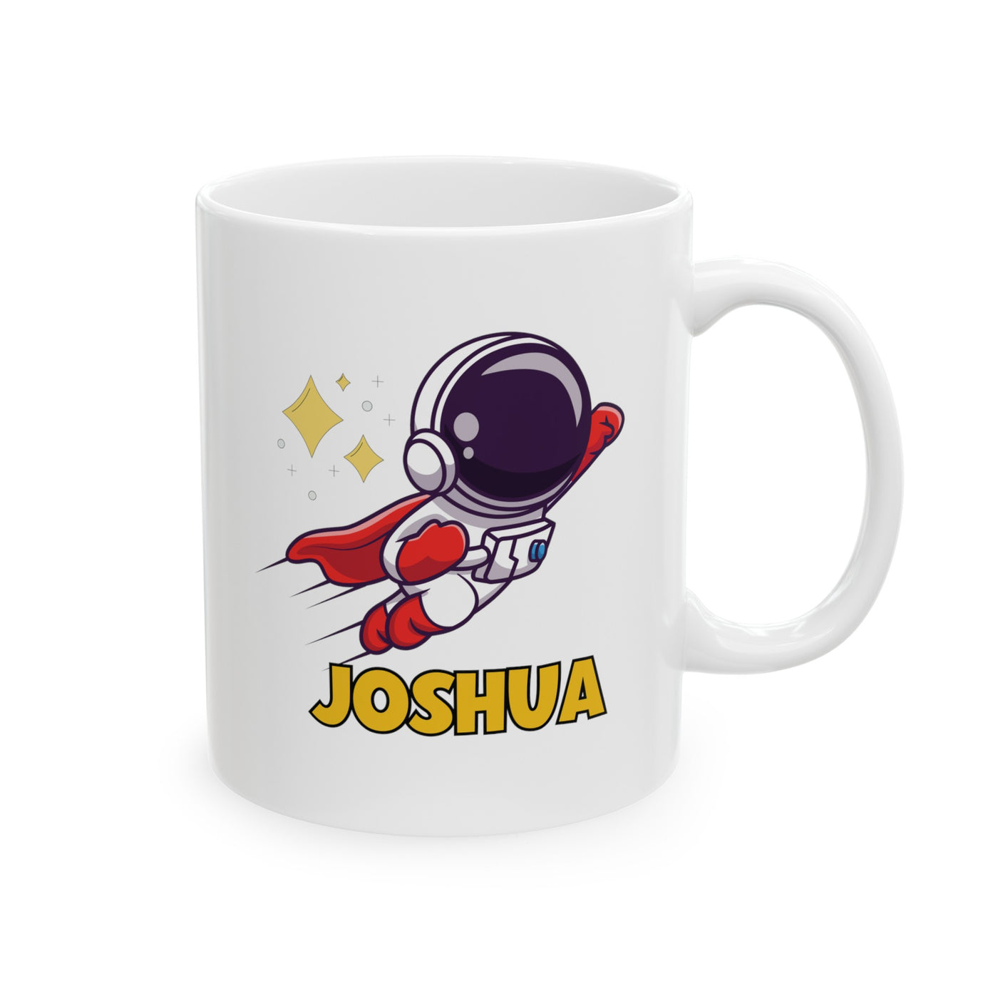 Little Astronaut Theme Mug for Kids - Fly to the Moon