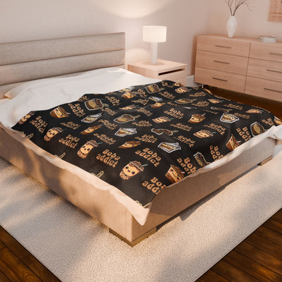 Boba Tea Lover Prints Blanket for Boba Addicts
