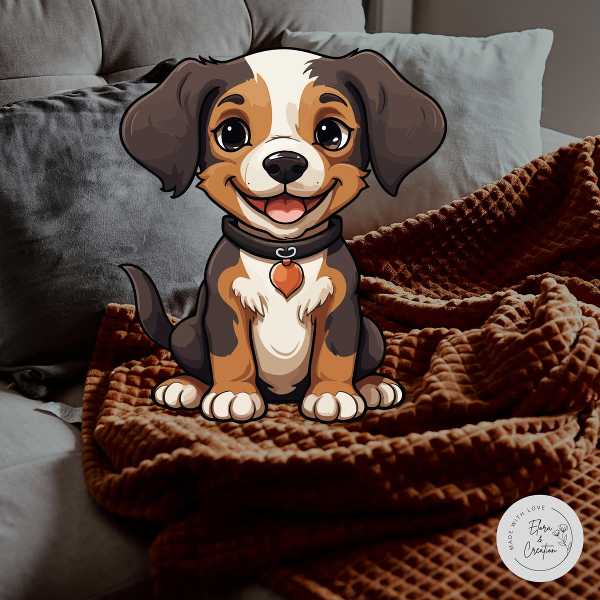 Custom Dog Shaped Pillow - Custom Dog Picture Pillow