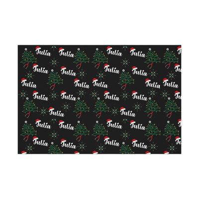 Christmas Nurse/Doctor Personalized Name Holiday Gift Wrap