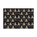 Personalized Bookworm Christmas Wrapping Paper - Custom Name for Bookish