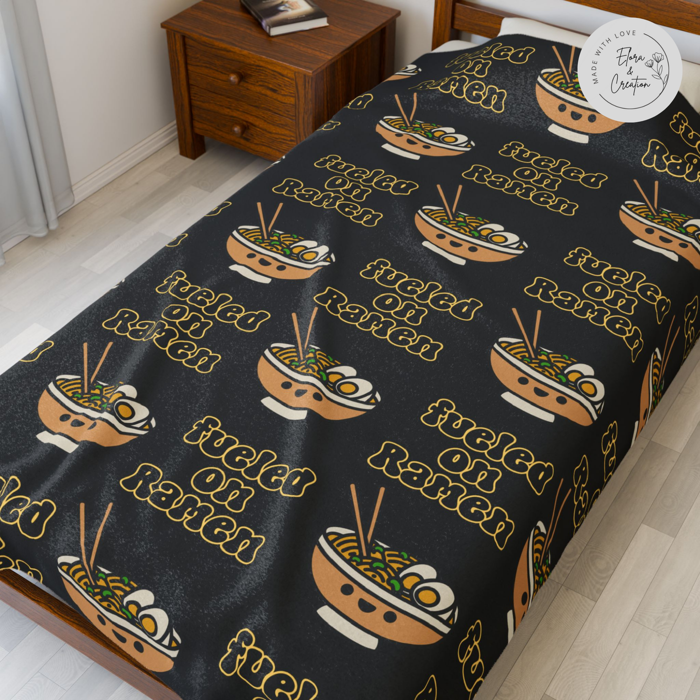Ramen Blanket for Noodle Addict