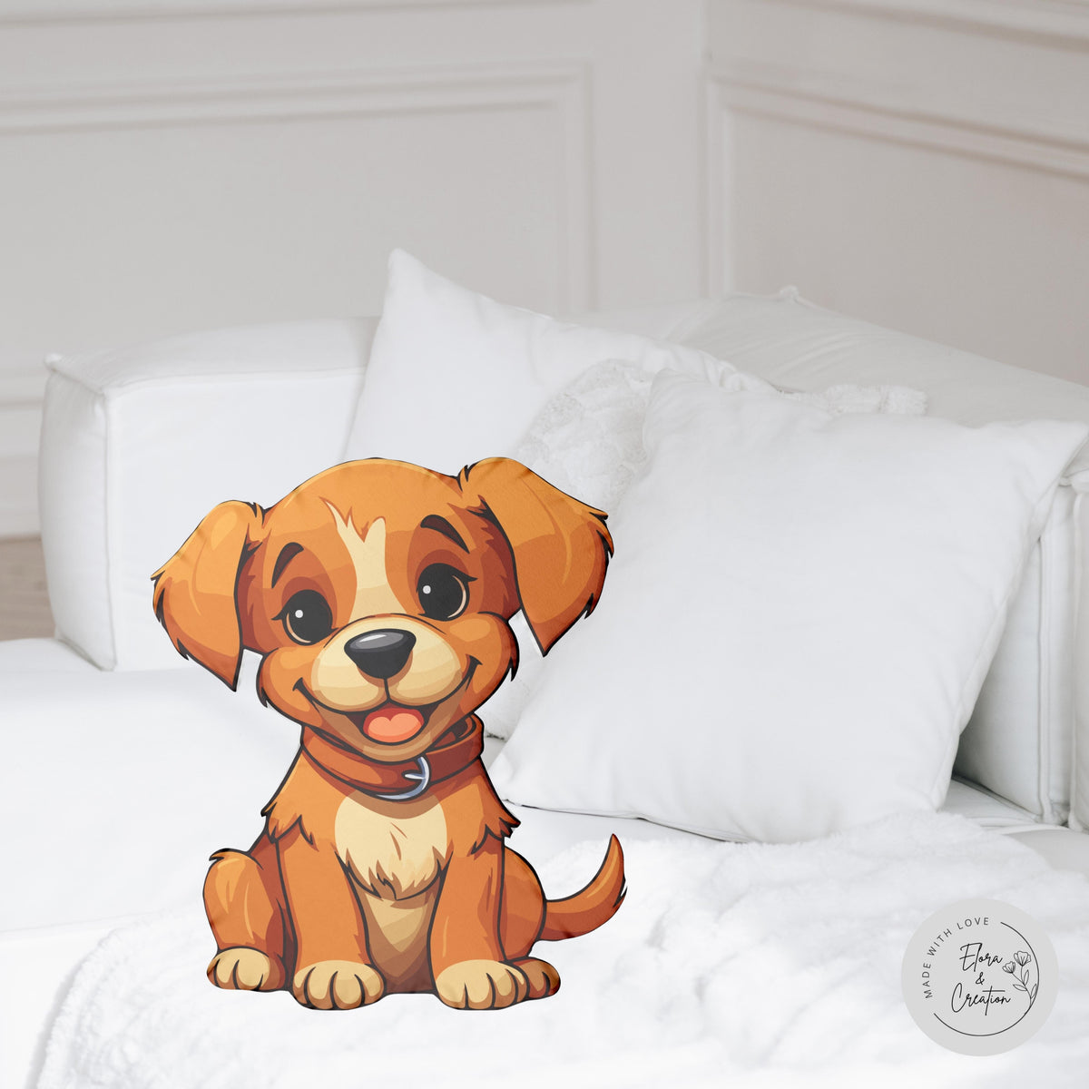 Custom Dog Shaped Pillow - Custom Dog Picture Pillow