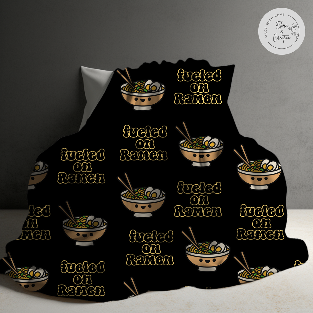 Ramen Blanket for Noodle Addict
