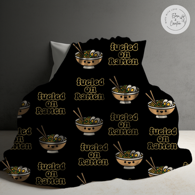 Ramen Blanket for Noodle Addict