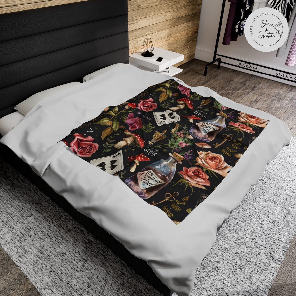 Witch Craft Theme Blanket - Magical Spell