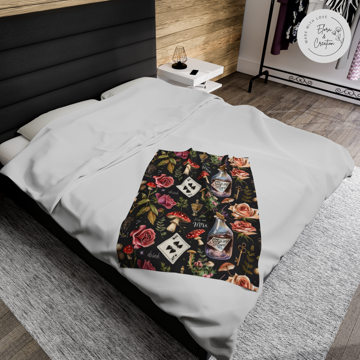 Witch Craft Theme Blanket - Magical Spell