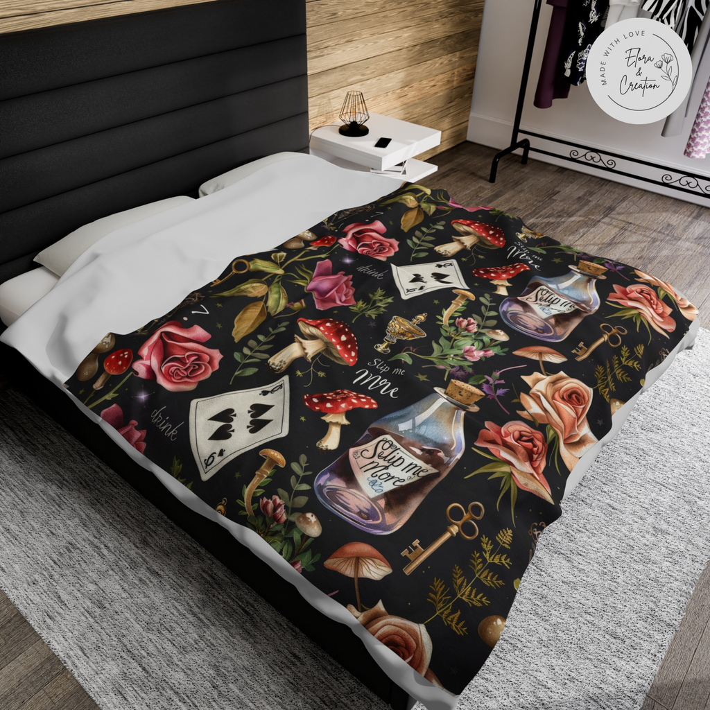 Witch Craft Theme Blanket - Magical Spell