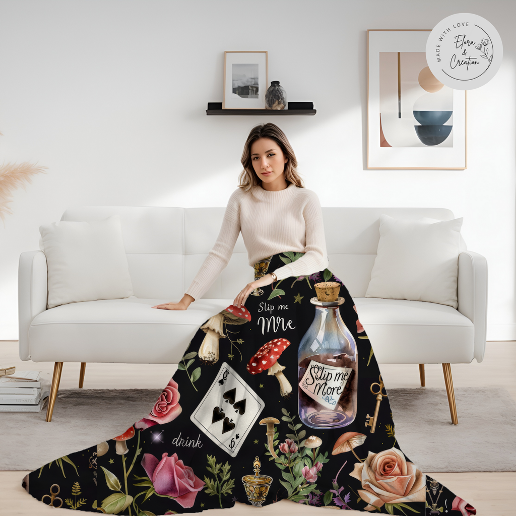 Witch Craft Theme Blanket - Magical Spell