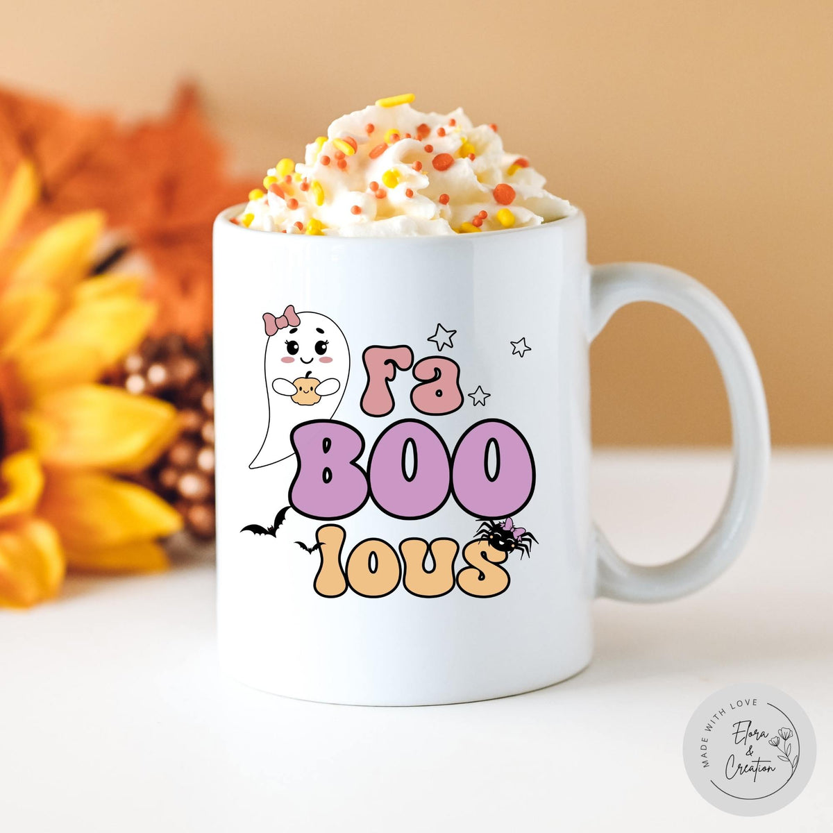 FaBOOlous Ghost Mug - BOOlicious Mug