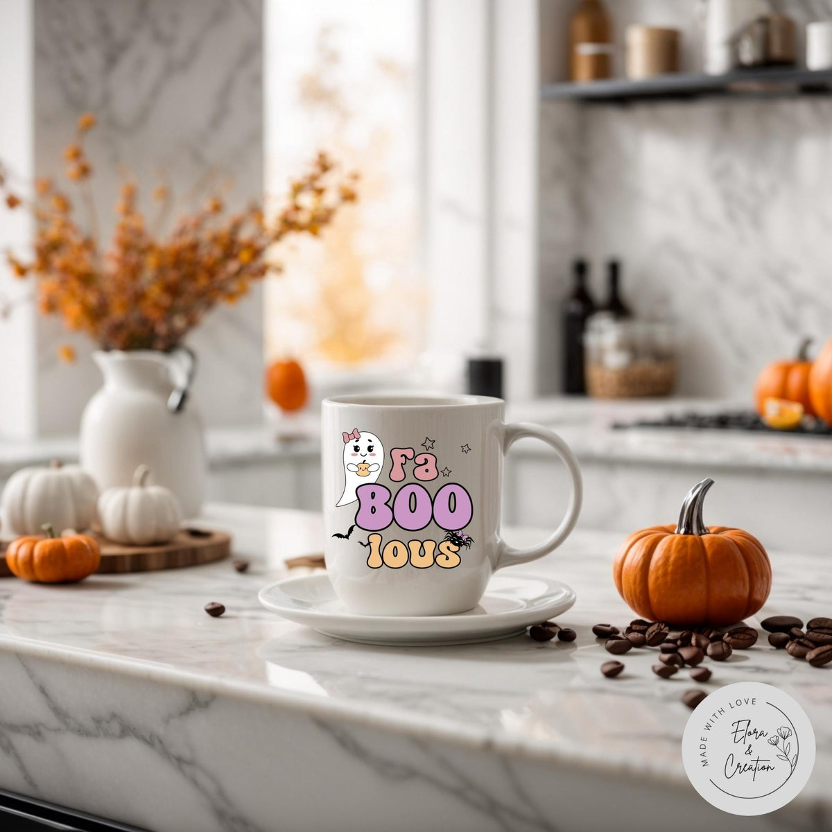 FaBOOlous Ghost Mug - BOOlicious Mug