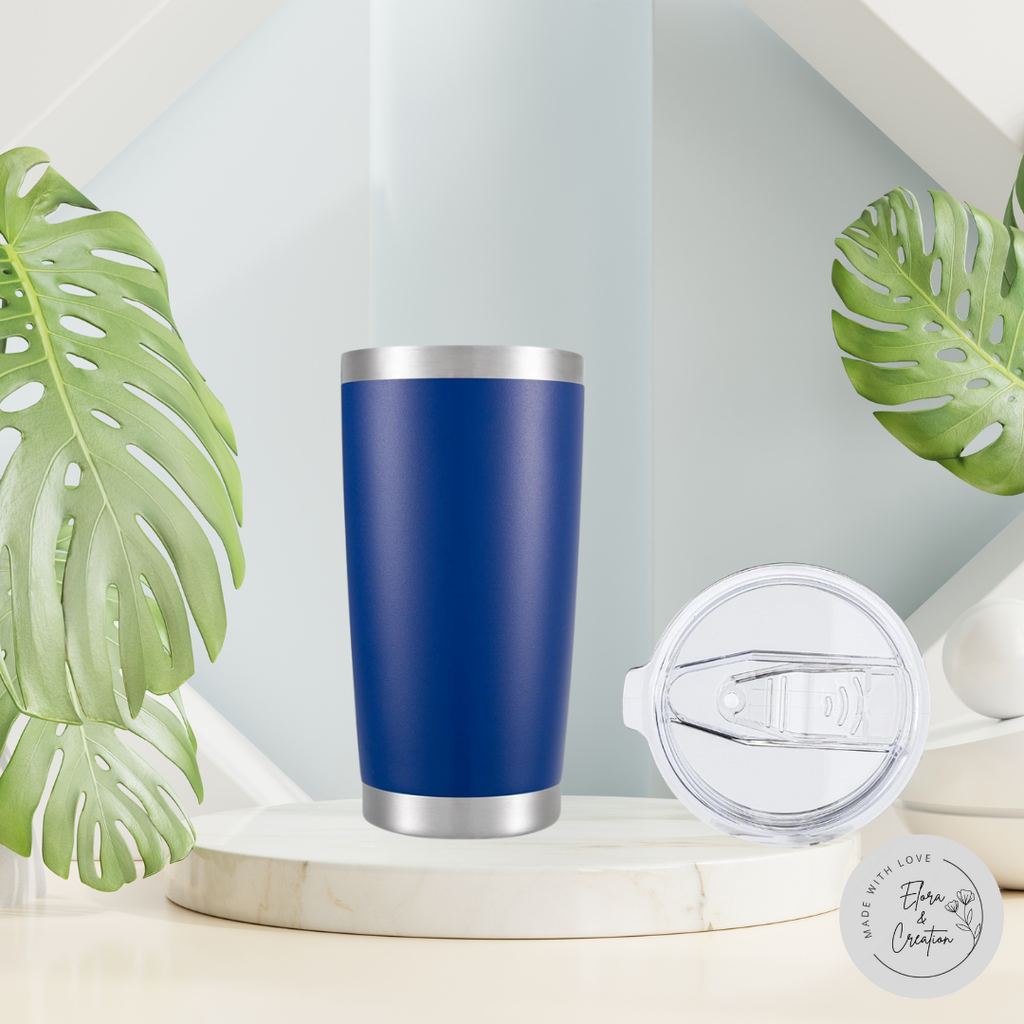 Personalized Laser Engraved 20oz. Stainless Steel Tumblers