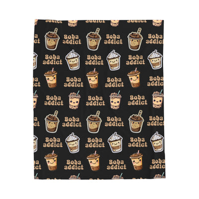 Boba Tea Lover Prints Blanket for Boba Addicts