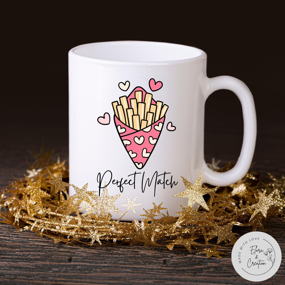 French Fries Lover Mug as Perfect Match Mug