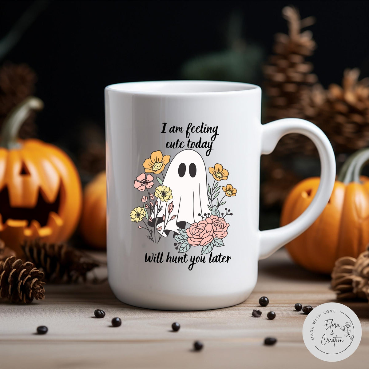 Feeling Cute Ghost - Hunt you Later Mug