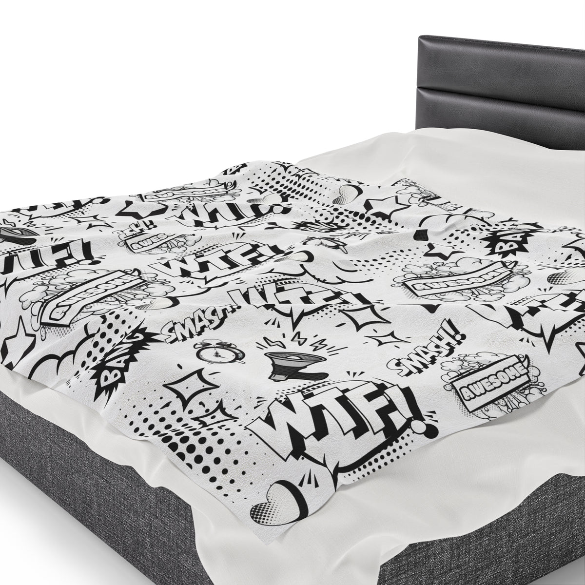 Comic Theme Blanket - Comic Style Blanket
