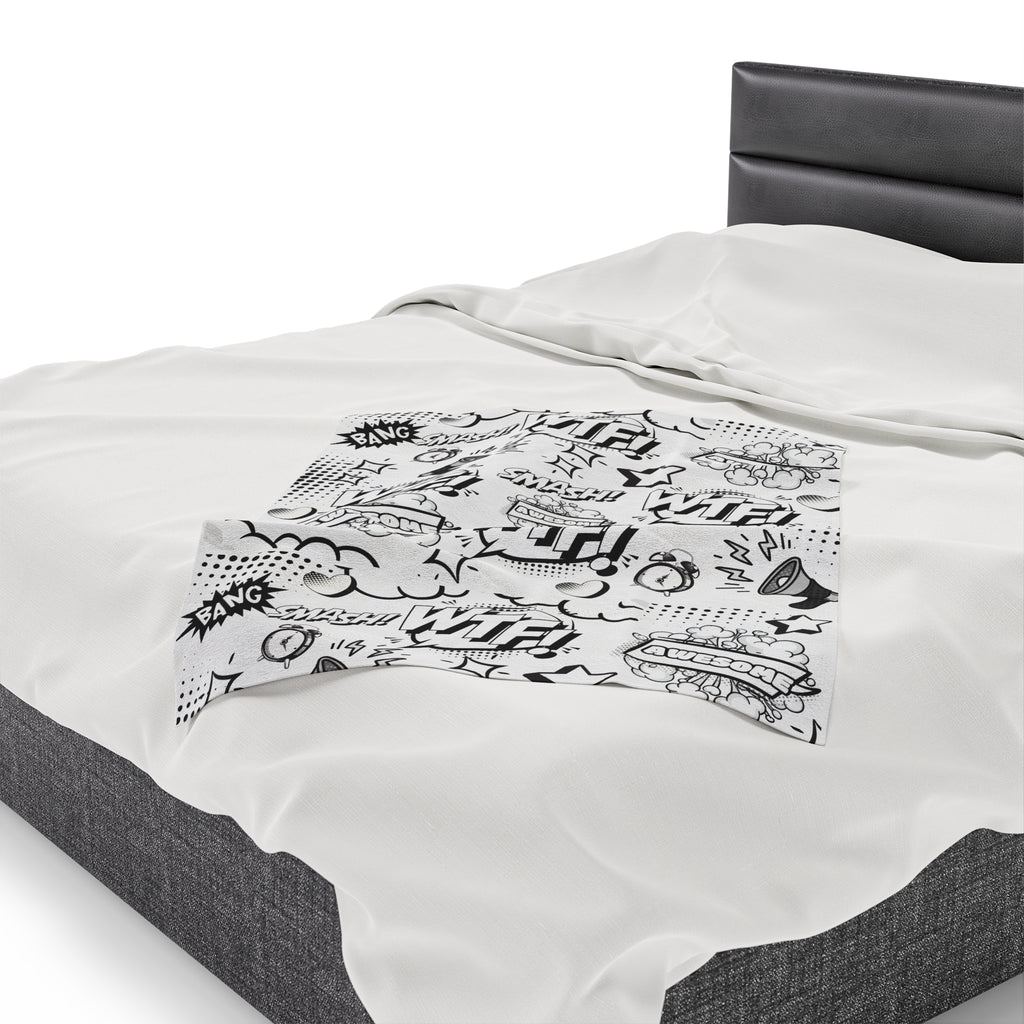Comic Theme Blanket - Comic Style Blanket